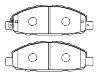 Bremsbelagsatz, Scheibenbremse Brake Pad Set:41060-VW085